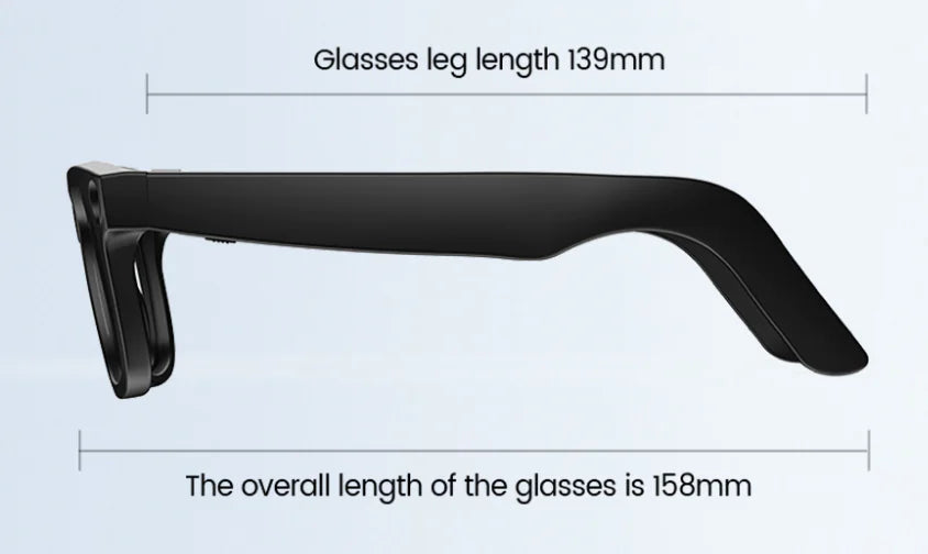 AI Camera Smart Glasses - HD Recording, Translation & Voice Calls