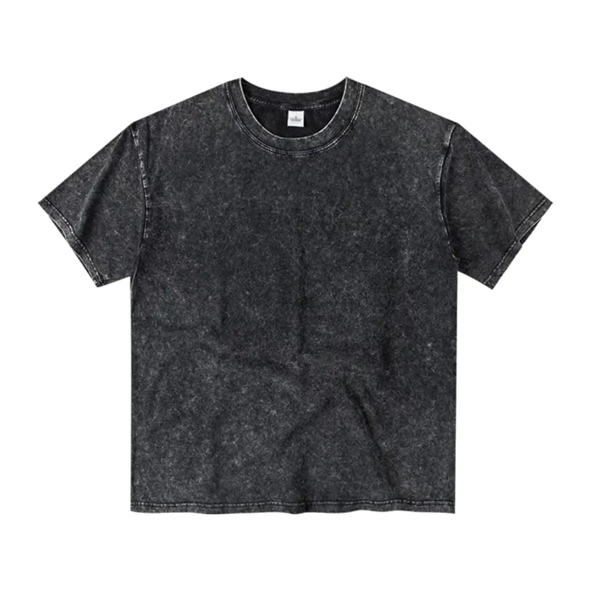 Vintage Wash Cotton Oversized Short Sleeve Blank T-shirt