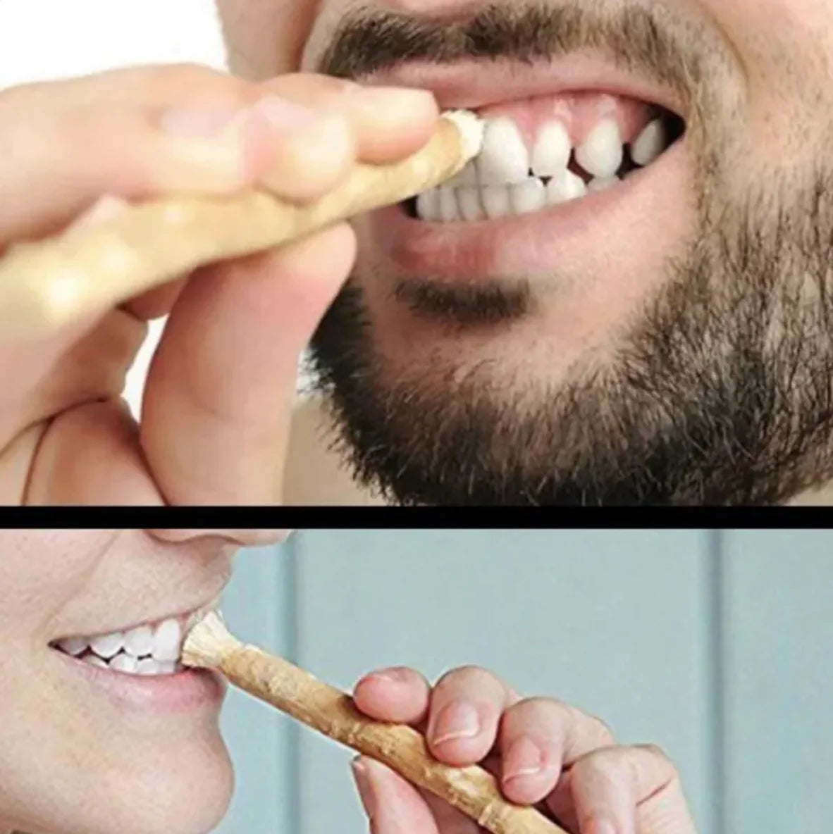 Miswak Natural Tooth Cleaning Stick - Eco-Friendly Oral Care