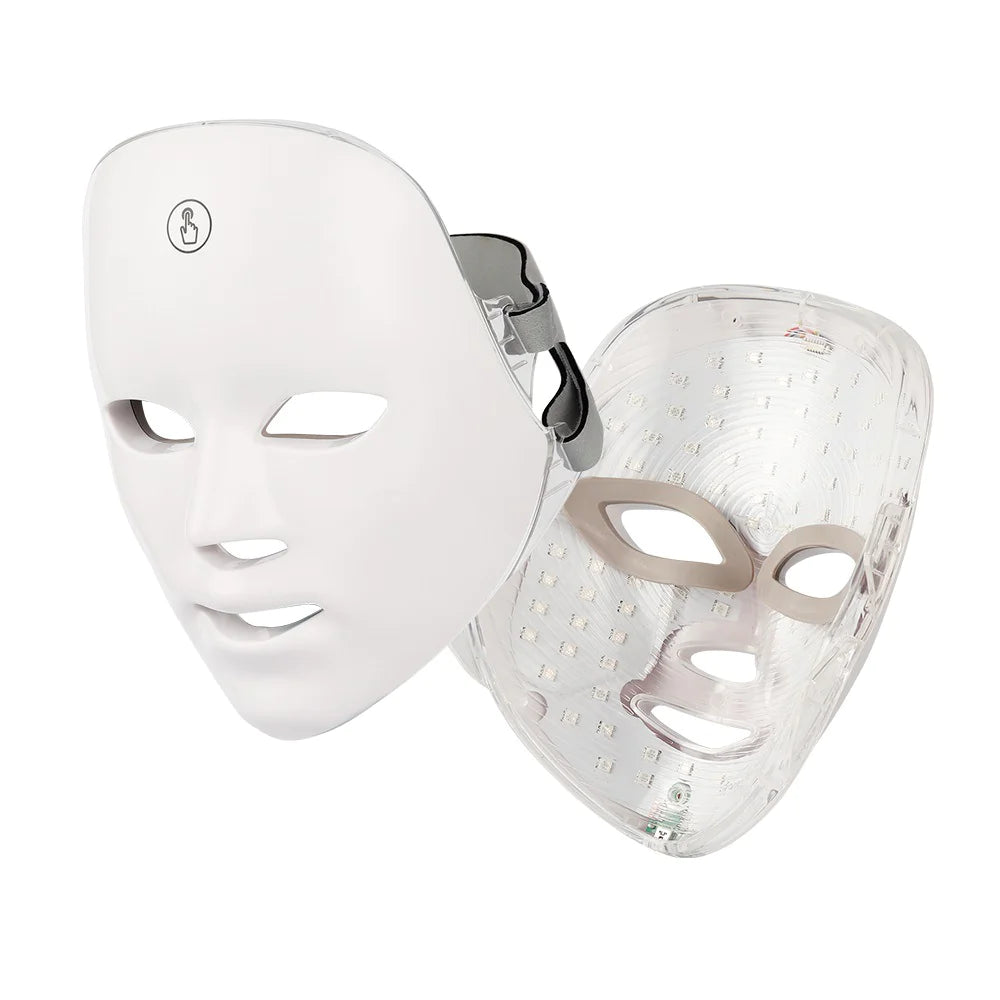 LED Facial Beauty Device - Skin Rejuvenation & Light Therapy at Home